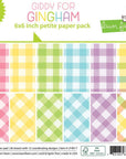 Lawn Fawn - Petite Paper Pack - Giddy For Gingham-ScrapbookPal