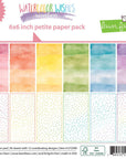 Lawn Fawn - Petite Paper Pack - Watercolor Wishes Rainbow-ScrapbookPal