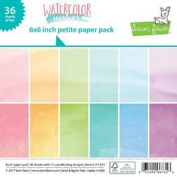 Lawn Fawn - Petite Paper Pack - Watercolor Wishes-ScrapbookPal