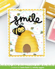 Lawn Fawn - Stencils - Bee Happy Background-ScrapbookPal