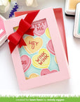 Lawn Fawn - Stencils - Candy Hearts-ScrapbookPal