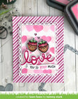 Lawn Fawn - Stencils - Layered Hearts Background-ScrapbookPal