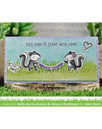 Lawn Fawn - Stencils - Lots of Hearts Background-ScrapbookPal