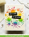 Lawn Fawn - Stencils - Paint Splatter Background-ScrapbookPal