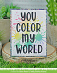 Lawn Fawn - Stencils - Paint Splatter Background-ScrapbookPal