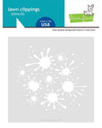 Lawn Fawn - Stencils - Paint Splatter Background-ScrapbookPal