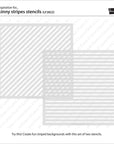 Lawn Fawn - Stencils - Skinny Stripes-ScrapbookPal