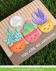 Lawn Fawn - Stencils - Skinny Stripes-ScrapbookPal