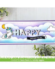 Lawn Fawn - Stencils - Slimline Cloudy-ScrapbookPal
