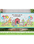 Lawn Fawn - Stencils - Slimline Grassy-ScrapbookPal