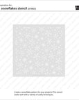 Lawn Fawn - Stencils - Snowflakes-ScrapbookPal