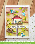 Lawn Fawn - Stencils - Stratus Cloud Background-ScrapbookPal