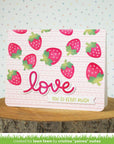 Lawn Fawn - Stencils - Strawberry Fields Background-ScrapbookPal