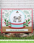 Lawn Fawn - Stencils - Winter Sprigs Background-ScrapbookPal