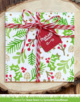 Lawn Fawn - Stencils - Winter Sprigs Background-ScrapbookPal