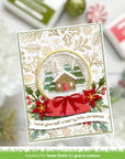 Lawn Fawn - Stencils - Winter Sprigs Background-ScrapbookPal