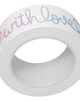 Lawn Fawn - Washi Tape - Scripty Saying Shimmer-ScrapbookPal