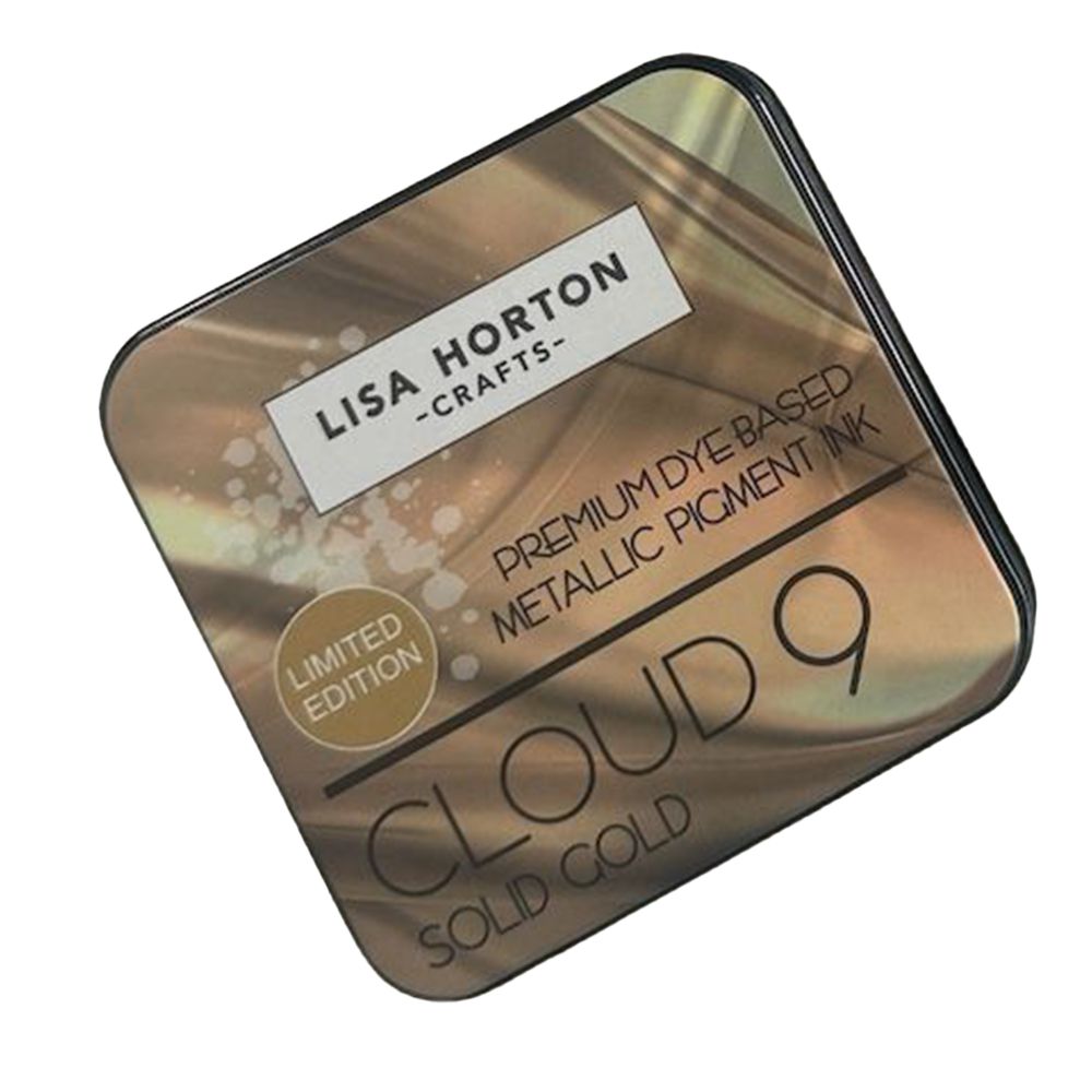 Lisa Horton Crafts - Cloud 9 Metallic Ink Pad - Limited Edition 3 Pack - Silver, Gold, Copper-ScrapbookPal