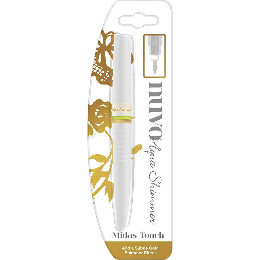 Nuvo - Aqua Shimmer Pens - Midas Touch-ScrapbookPal