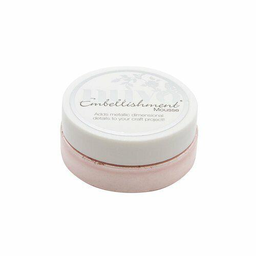 Nuvo - Embellishment Mousse - Poppy Pink