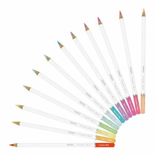 Nuvo - Watercolour Pencils - Pastel Highlights-ScrapbookPal