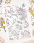 Pinkfresh Studio - Clear Stamps - Blooming Daydream-ScrapbookPal