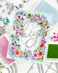 Pinkfresh Studio - Clear Stamps - Blooming Grace-ScrapbookPal