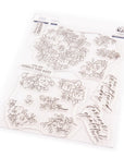 Pinkfresh Studio - Clear Stamps - Blooming Grace-ScrapbookPal