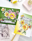 Pinkfresh Studio - Clear Stamps - Butterflies in Bloom-ScrapbookPal