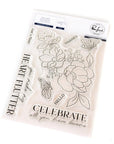 Pinkfresh Studio - Clear Stamps - Butterflies in Bloom-ScrapbookPal
