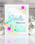 Pinkfresh Studio - Clear Stamps - Cheerful Blossoms-ScrapbookPal