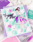 Pinkfresh Studio - Clear Stamps - Couture Grace-ScrapbookPal