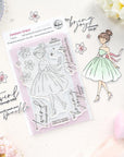 Pinkfresh Studio - Clear Stamps - Couture Grace-ScrapbookPal