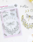 Pinkfresh Studio - Clear Stamps - Dragonfly Dreams-ScrapbookPal