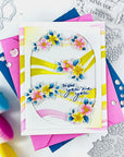 Pinkfresh Studio - Stencils - Fragrance Notes-ScrapbookPal