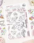 Pinkfresh Studio - Clear Stamps - Garden Grace-ScrapbookPal