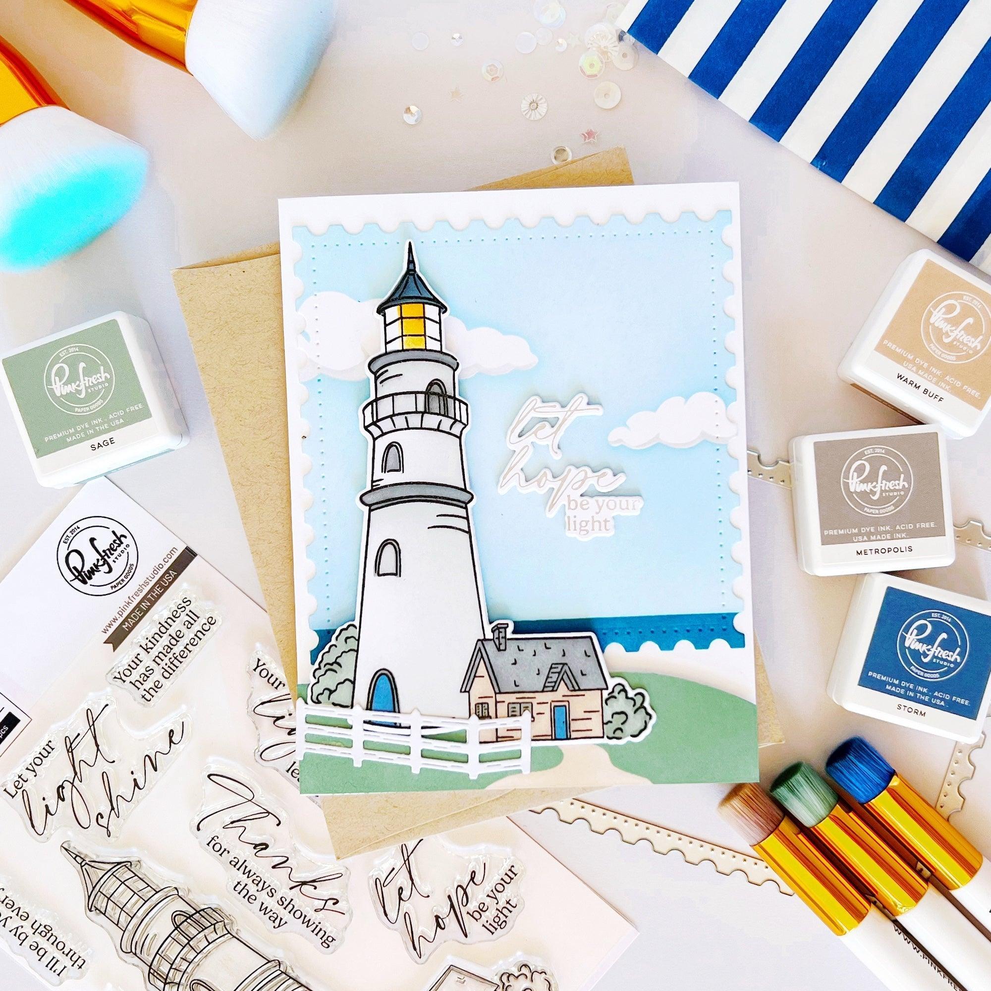 Pinkfresh Studio - Clear Stamps - Guiding Light-ScrapbookPal