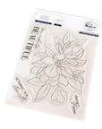 Pinkfresh Studio - Clear Stamps - Magnificent Magnolia-ScrapbookPal
