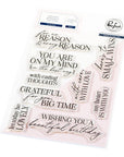 Pinkfresh Studio - Clear Stamps - On My Mind-ScrapbookPal