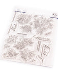 Pinkfresh Studio - Clear Stamps - Peony Perfection-ScrapbookPal