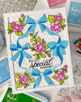 Pinkfresh Studio - Clear Stamps - Petal Poise-ScrapbookPal