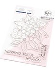 Pinkfresh Studio - Clear Stamps - Plumeria-ScrapbookPal