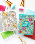Pinkfresh Studio - Cling Stamps - Happy Hummingbirds-ScrapbookPal