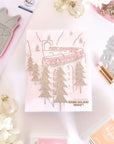 Pinkfresh Studio - Cling Stamps - Holiday Express-ScrapbookPal