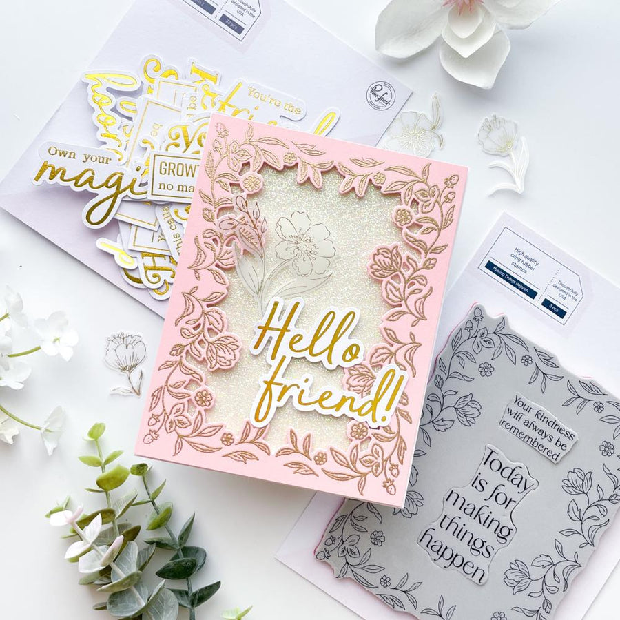 Pinkfresh Studio - Cling Stamps - Making Things Happen