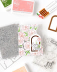 Pinkfresh Studio - Cling Stamps - Pretty Blossoms-ScrapbookPal
