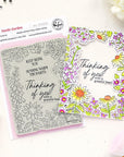 Pinkfresh Studio - Cling Stamps - Sunlit Garden-ScrapbookPal