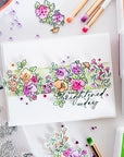 Pinkfresh Studio - Stencils - Blooming Grace-ScrapbookPal