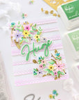 Pinkfresh Studio - Dies - Cheerful Blossoms-ScrapbookPal