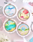 Pinkfresh Studio - Dies - Decorative Circles-ScrapbookPal